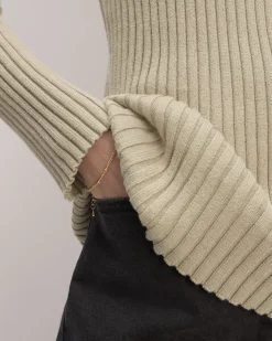 Everlane Sweaters|Crew Sweaters*The Cotton Rib Crew Trench Coat Khaki