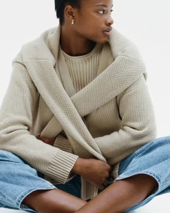 Everlane Sweaters|Crew Sweaters*The Cotton Rib Crew Trench Coat Khaki