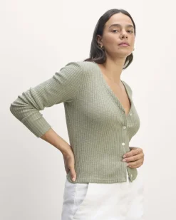 Everlane Tops*The Cozy Rib Cardigan