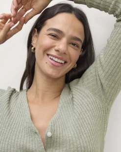 Everlane Tops*The Cozy Rib Cardigan