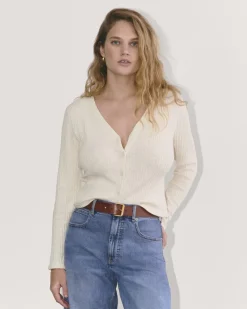 Everlane Tops*The Cozy Rib Cardigan