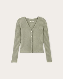 Everlane Tops*The Cozy Rib Cardigan