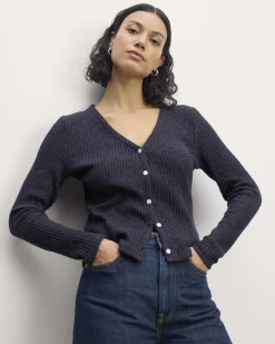 Everlane Tops*The Cozy Rib Cardigan