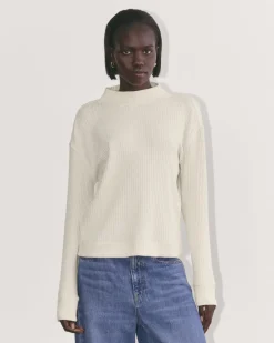 Everlane Tops*The Cozy Rib Funnel-Neck