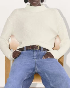 Everlane Tops*The Cozy Rib Funnel-Neck