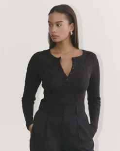 Everlane Tops*The Cozy Rib Henley