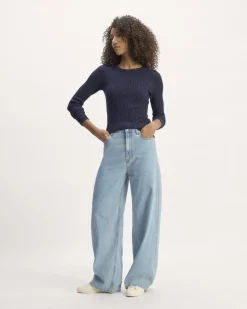 Everlane Tops*The Cozy Rib Long-Sleeve Tee