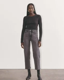 Everlane Tops*The Cozy Rib Long-Sleeve Tee