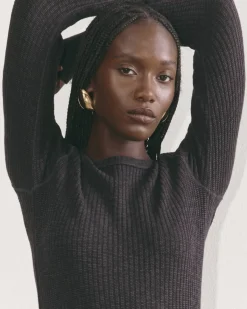 Everlane Tops*The Cozy Rib Long-Sleeve Tee