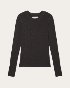 Everlane Tops*The Cozy Rib Long-Sleeve Tee