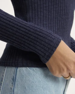 Everlane Tops*The Cozy Rib Long-Sleeve Tee