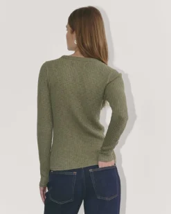 Everlane Tops*The Cozy Rib Long-Sleeve Tee