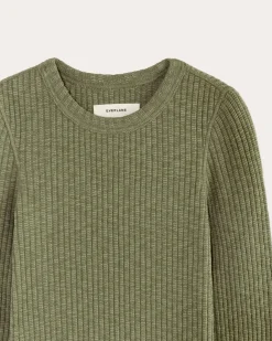 Everlane Tops*The Cozy Rib Long-Sleeve Tee