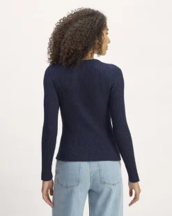Everlane Tops*The Cozy Rib Long-Sleeve Tee