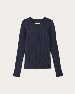 Everlane Tops*The Cozy Rib Long-Sleeve Tee