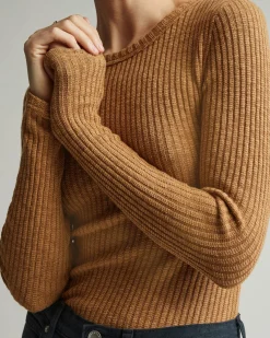 Everlane Tops*The Cozy Rib Long-Sleeve Tee