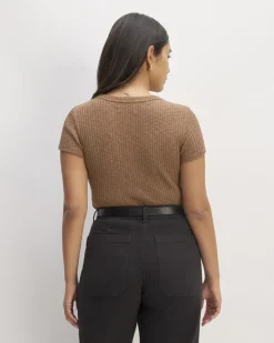 Everlane Tops*The Cozy Rib Tee