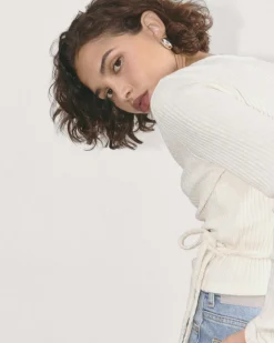 Everlane Tops*The Cozy Rib Wrap Top