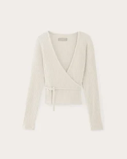 Everlane Tops*The Cozy Rib Wrap Top