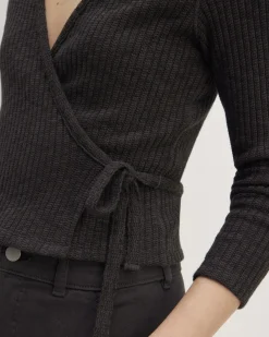 Everlane Tops*The Cozy Rib Wrap Top