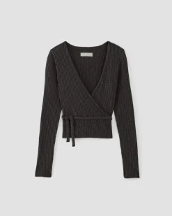 Everlane Tops*The Cozy Rib Wrap Top