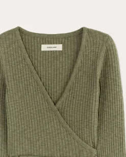 Everlane Tops*The Cozy Rib Wrap Top