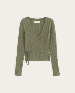 Everlane Tops*The Cozy Rib Wrap Top