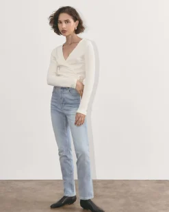 Everlane Tops*The Cozy Rib Wrap Top