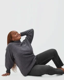 Everlane Jeans|Slim Jeans*The Curvy Cheeky® Straight Jean Washed Black