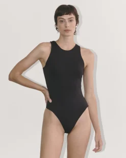 Everlane Bodysuits|Tees*The Cutaway Tank Bodysuit Black