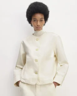 Everlane Jackets & Coats|Jackets*The Denim Barrel Jacket Calico Ecru