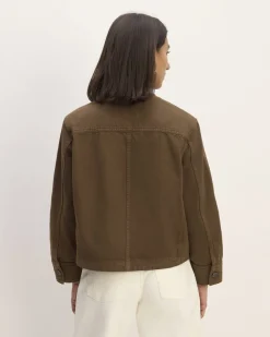Everlane Jackets & Coats|Jackets*The Denim Barrel Jacket Calico Ecru