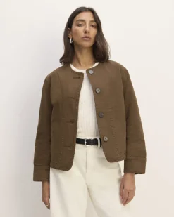 Everlane Jackets & Coats|Jackets*The Denim Barrel Jacket Calico Ecru