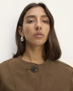 Everlane Jackets & Coats|Jackets*The Denim Barrel Jacket Calico Ecru
