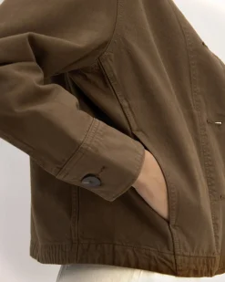 Everlane Jackets & Coats|Jackets*The Denim Barrel Jacket Calico Ecru