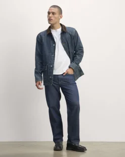 Everlane Jackets & Coats|Jackets & Coats*The Denim Ranch Jacket Deep Atlantic