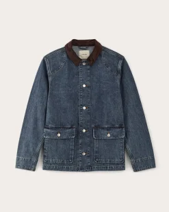 Everlane Jackets & Coats|Jackets & Coats*The Denim Ranch Jacket Deep Atlantic