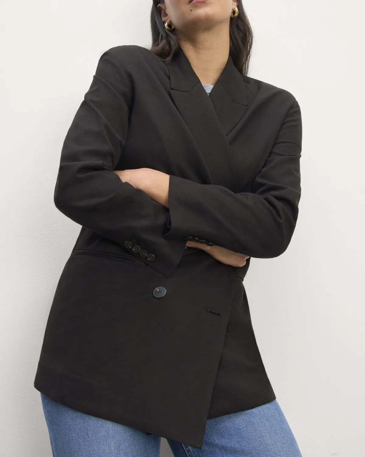 Everlane Jackets & Coats|Blazers*The Double-Breasted Blazer in Buttersmooth