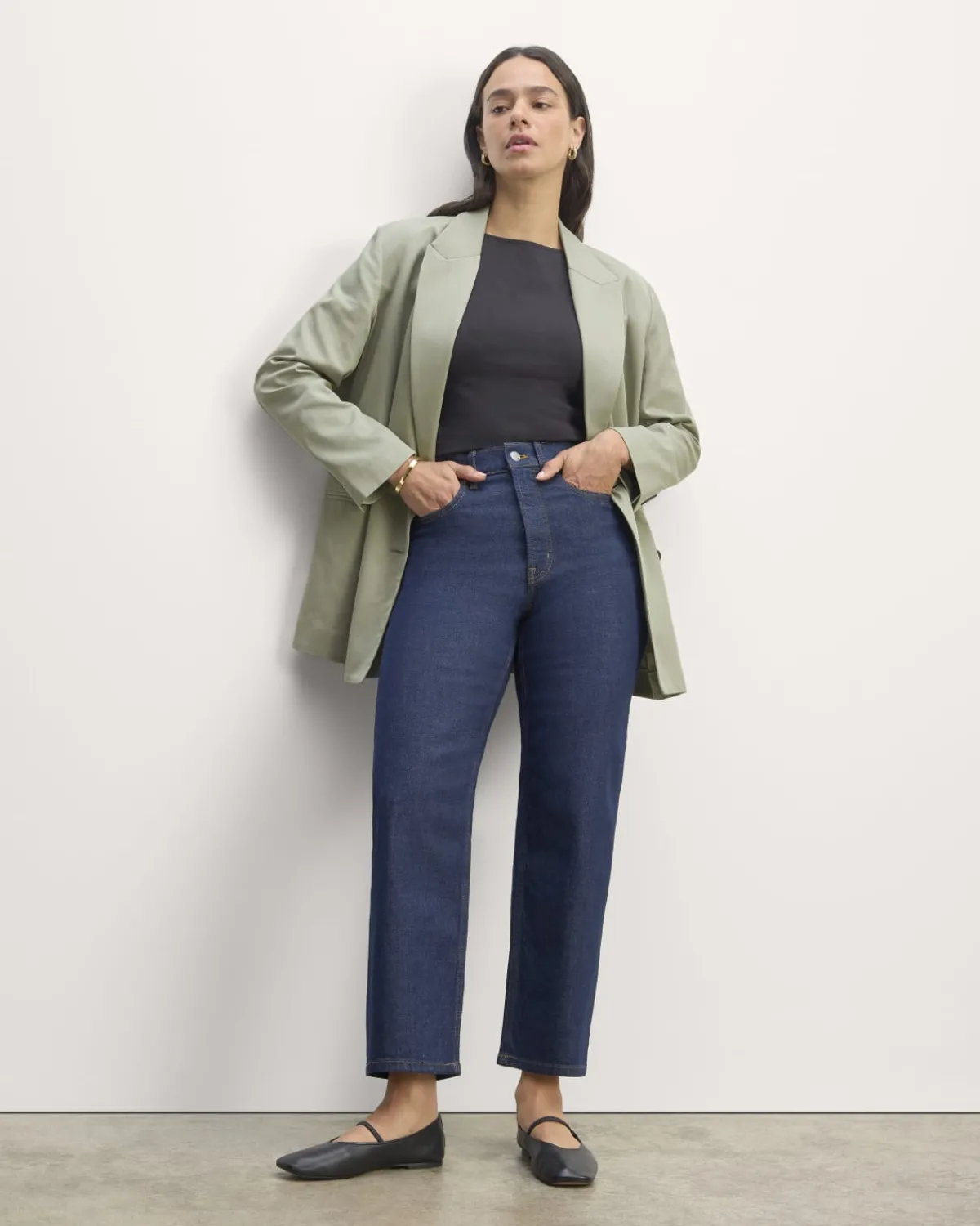 Everlane Jackets & Coats|Blazers*The Double-Breasted Blazer in Buttersmooth