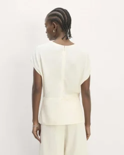 Everlane Tops*The Drape Top in Butterlite