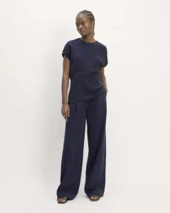 Everlane Tops*The Drape Top in Butterlite