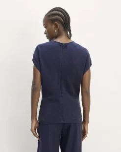 Everlane Tops*The Drape Top in Butterlite