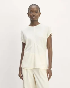 Everlane Tops*The Drape Top in Butterlite