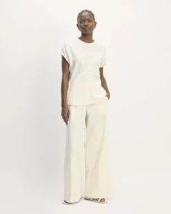 Everlane Tops*The Drape Top in Butterlite