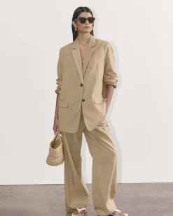 Everlane Pants|Wide-Leg Pants*The Draper Pleated Pant in Buttersmooth