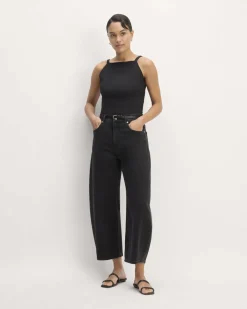 Everlane Tops*The Dream High-Neck Tank Black