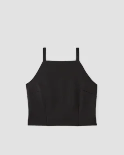 Everlane Tops*The Dream High-Neck Tank Black
