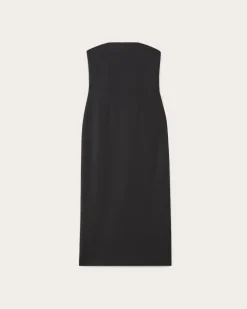 Everlane Dresses*The Dream Strapless Dress Black