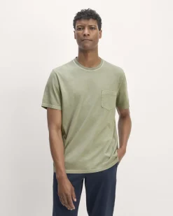 Everlane Tees*The Essential Organic Garment-Dyed Crew