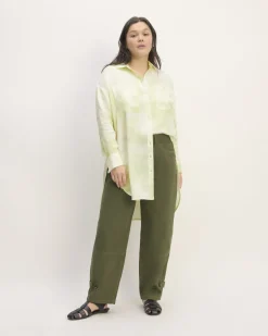 Everlane Tops*The x Marques' Almeida Satin Tie-Dye Shirt